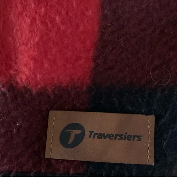 Arsens Men’s XXL Red Buffalo Plaid Faux Fur Hooded Jacket PO# 23473 - Picture 14 of 14